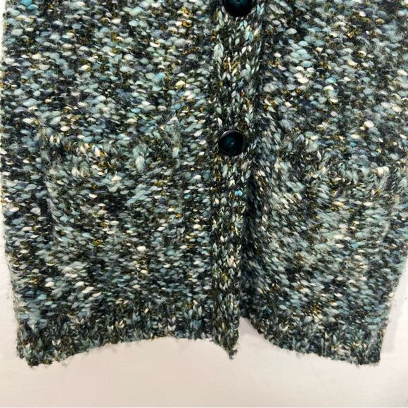 Anthropologie Tabitha Season Stroll Chunky Knit Sweater Coat Size Small - Picture 11 of 15